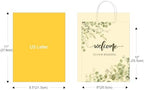 QIELSER 50 pcs Welcome Bags for Wedding Guests Bulk with Tags Welcome to Our Wedding Gift Bags with Handles for Birthday Party Baby Shower Favors Supplies - Image 3