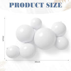 1 Set Reusable Inflatable Balloon Garland Arch Kit,White - Image 2