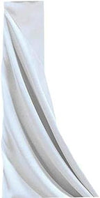 Balsa Circle 54-Inch x 10 Yards White Polyester Fabric by The Bolt - Wedding Party Decorations Sewing DIY Crafts Costumes by BalsaCircle