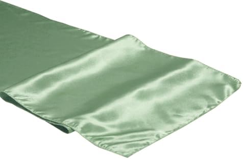 50 Pack Sage Green Chair Sashes Bows Satin Wedding Chair Ribbons 7x108 Inch - Image 6