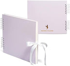 Never Ever Land Scrapbook Album – 12x10 Purple Scrap Book. Scrapbooking Supplies, Memory Book, Wedding Guest Book, Photo Album, Baby Shower Gifts, Valentines, Engagement Gifts, and Anniversary by Unknown