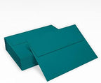 LUXPaper A7 Invitation Envelopes | Peel & Press | 5 1/4" x 7 1/4" | Teal | 80lb. Text | 250 Qty - Image 5