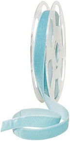 Morex Ribbon Nylvalour Swiss Velvet Ribbon, Nylon,Copenhagen Blue, 7/8" x 11 Yd, (01225/10-522) by MorexRibbon
