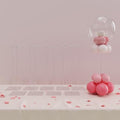 YALLOVE 10-Pack 15.75-Inch Clear Acrylic Balloon Centerpiece Stands by YALLOVEPARTYSUPPLIES