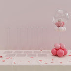 YALLOVE 10-Pack 15.75-Inch Clear Acrylic Balloon Centerpiece Stands by YALLOVEPARTYSUPPLIES