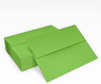 LUXPaper A2 Invitation Envelopes | Peel & Press | 4 3/8" x 5 3/4" | Limelight Green | 80lb. Text | 250 Qty - Image 5