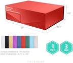 PACKHOME Extra Large Red Gift Box Magnetic Lid 17x14.5x5.5in - Image 2