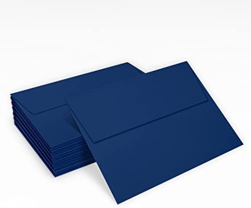 LUXPaper A7 Invitation Envelopes | Peel & Press | 5 1/4" x 7 1/4" | Navy Blue | 80lb. Text | 500 Qty - Image 5