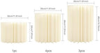 Cylinder Cardboard Stands for Party, Set of 8 - 7.9"+11.8"+15.7" - Image 2