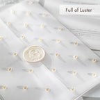 50 Pack Pre-Folded Vellum Jackets for 5x7 Invitations,AZAZA Translucent Invitation Sleeves,115GSM Vellum Jackets 5x7, Wedding Invitation Accessories, for Weddings Birthdays Baby Showers,Elegant Pearl - Image 6