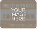 Personalized 4" x 5" Rectangle Rounded Corners Labels / 500 Fully Custom Image Stickers/Rolled Small Business Craft Labels/DIY Upload Your Own Design/Made in The USA by SBLABELS