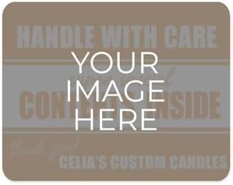 Personalized 4" x 5" Rectangle Rounded Corners Labels / 500 Fully Custom Image Stickers/Rolled Small Business Craft Labels/DIY Upload Your Own Design/Made in The USA by SBLABELS