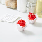 Restaurantware-2 Ounce Tulip Baking Cups, 200 Oven-Ready Cupcake Liners - Freezable, Disposable, Sugar White Paper Muffin Cases, For Wedding Parties, Baby Showers and More - Image 3