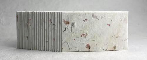 Wildflower Seed Paper Panel Card - Place/Name/Gift - 3.5" x 2" - Set of 48 (17s Pink Recycled) - Image 3