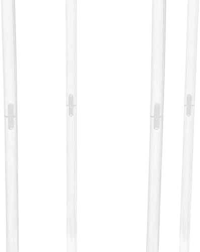 5PCS Wedding Flower Stand, 39" Crystal Column Vases Rack for Birthday Party Decoration Garden Tall Acrylic Flower Frame Holder for Balloon Decor Road Leads Christmas Gift - Image 5