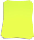 Key Lime Card Stock - 8 1/2 x 11 Gmund Colors Matt 111lb Cover, 25 Pack by LCIPaper