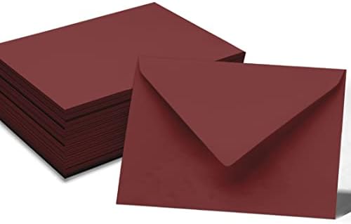 Darling Souvenir A2 Size 100 x Reply Cards Envelopes Euro V-Flap 80lbs (4 3/8 x 5 3/4) Greeting Cards Envelope Small - Packs & Colours Available - Image 2