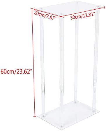 10-pack Flower Stand, Acrylic Crystal Flower Stand Wedding Decorations, Acrylic Vases Clear Column for Event Centerpiece Party Hotel Home Decor, Tall Vase Backdrop Decoration - Image 5