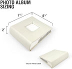 Personalized Honeymoon Photo Album Small Leatherette 4x6 Holds 100 Photos Travel Memory Book - Image 2