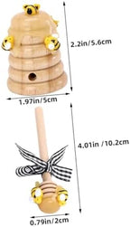 STOBAZA 1 Set Honey Bee Ornament: Honeycomb Party Decorations Bee Centerpieces Beehive for Bee-Themed Birthday Baby Shower Holiday for Home Commercial Use - Image 2