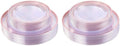 I00000 60 Pcs Rose Gold Plastic Plates, Disposable Party Set Include: 60 Clear Plastic Plates with Rose Gold Trim for dinner and dessert Perfect for Holidays, Wedding & Party Supplies (Pack of 2) by I00000