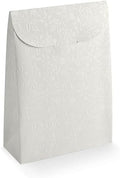 Boxes Craftory Pack of 20 Party Favor Boxes (6.69 x 2.75 x 9.25 inch) - Ideal for Wedding, Bridal Shower Gifts and Baby Shower - White Floral by BoxesCraftory