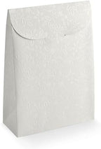 Boxes Craftory Pack of 20 Party Favor Boxes (6.69 x 2.75 x 9.25 inch) - Ideal for Wedding, Bridal Shower Gifts and Baby Shower - White Floral by BoxesCraftory
