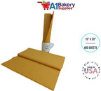 Gift Wrapping Tissue Paper 15X20 480 Pack by A1 Bakery Supplies (Noble Gold) - Image 7