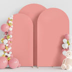 Wokceer Arch Backdrop Cover Dusty Rose Arch Cover Strethy 7.2FT,6.6FT,6FT by Wokceer