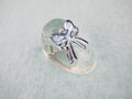 Crystal Glass Party Favor Gift Cup Cake Topper Baby Shower Bootie Pacifier Stroller (Shoes - Blue) by Unknown
