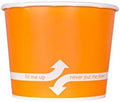 Karat [16oz - 1000 ct] Paper Soup Bowls for Hot/ Cold Food - Ideal for Soup, NoodIes, Pasta and Snacks - Orange by Karat
