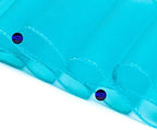 MDS Pack of 100 Organza Chair Sashes for Wedding & Event Décor – Light Teal - Image 2