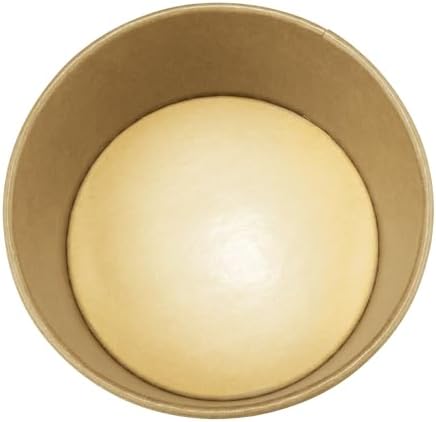 Karat Double Poly Lined Paper Soup Containers - Leak-Proof Food Storage for Hot or Cold Meals - Ideal for Ice Cream, Soup, Salad - Case of 600 (24oz) - Image 6