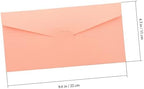 50pcs Iridescent Paper Envelopes Pink Decorative Wedding Invitations - Image 2