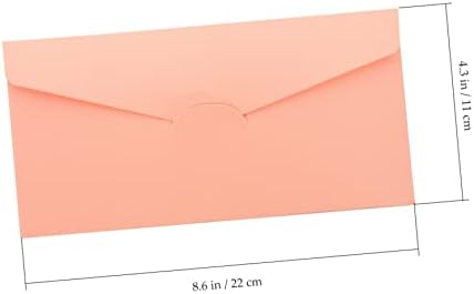 50pcs Iridescent Paper Envelopes Pink Decorative Wedding Invitations - Image 2