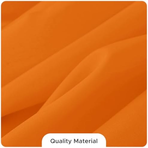 Fitable 8 Pack Orange Tablecloths 70x120 Inch for 6-8 Ft Rectangle Tables - Image 3
