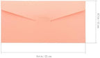 50pcs Iridescent Paper Invitation Envelopes Pink for Banquet - Image 2