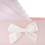 Liffshsy 10pcs Baby Shower Flower Basket Gift Box, Pink Cradle Floral Basket Cradle Gift Box Decorative Boxes, Small Companion Gift Box Flower Arrangement Basket for Birthday Party Prenatal Party Wedding - Image 4