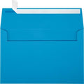 LUXPaper A9 Invitation Envelopes | Peel & Press | 5 3/4" x 8 3/4" | Pool Blue | 80lb. Text | 500 Qty by LUXPaper