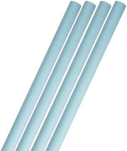 JAM Paper Gift Wrap - Matte Wrapping Paper - 100 Sq Ft Total - Matte Baby Blue - 4 Rolls/Pack by JAMPaper