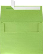 LUXPaper A6 Invitation Envelopes | Peel & Press | 4 3/4" x 6 1/2" | Fairway Metallic | 80lb. Text | 250 Qty by LUXPaper