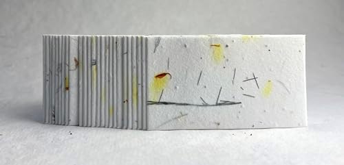 Wildflower Seed Paper Panel Card - Place/Name/Gift - 3.5" x 2" - Set of 48 (43s Yellow & Fern) - Image 3