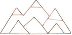 NoJo Mountain Shaped Wire Nursery Wall Decor, Finish, Copper, Mountain Shaped - Copper Finish (3098961P) by NoJo