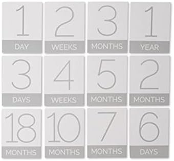Little Unicorn Keepsake Monthly Milestone Photo Blanket – 47” x 46” – Milestone Cards Included - 100% Cotton Muslin – Machine Washable – Playful Designs - for Boys & Girls (Tropical Leaf) - Image 5