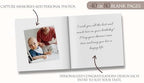 Baby Shower Guest Book – Personalized Hardcover Memory Book with Blank Pages (80 pages/40 sheets) - Image 6