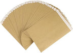 Vintage Kraft Paper Blank Envelopes 50Pcs Glue Free Self Sealing by HOME