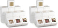 LotFancy 60pcs Small Cookie Boxes, 4x4x2.5 Inches, Bakery Boxes with Window, Baked Goods Packaging Containers for Cupcakes, Dessert, Macarons, Chocolates Donuts, Treats, Pastries (Pack of 2) by LotFancy