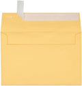 LUXPaper A9 Invitation Envelopes | Peel & Press | 5 3/4" x 8 3/4" | Gold Metallic | 80lb. Text | 1,000 Qty by LUXPaper