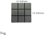 My Scratch Offs 1.5 in Silver Square Tic-Tac-Toe Grid Stickers, 250 Pack - Image 2
