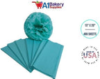 Aqua Blue Tissue Paper 15 Inch x 20 Inch - 480 Sheet Pack - Image 6